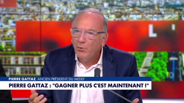Pierre Gattaz présente son livre «Gagner plus, c'est maintenant»