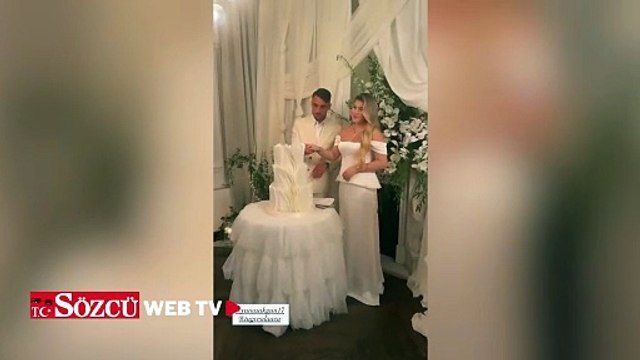 Galatasaray’ın yıldızı Yunus Akgün ve Tuğçe Alaca nişanlandı