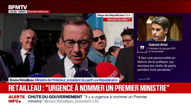 C'est absolument inadmissible , déclare Bruno Retailleau après que des têtes de cochons aient été retrouvées devant plusieurs mosquées