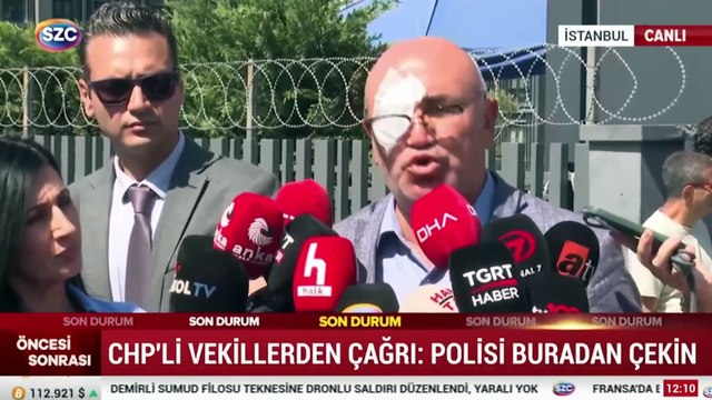 Mahmut Tanal: Polisi bir an önce buradan çekin
