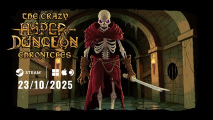The Crazy Hyper Dungeon Chronicles Official Release Date Trailer