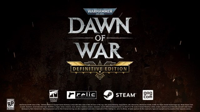 Warhammer 40,000 Dawn of War Definitive Edition Official Cinematic Enhanced Trailer