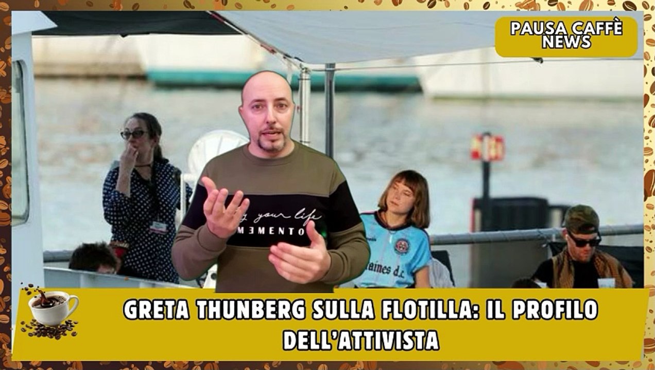 Greta Thunberg sulla Flotilla il profilo dell’attivista
