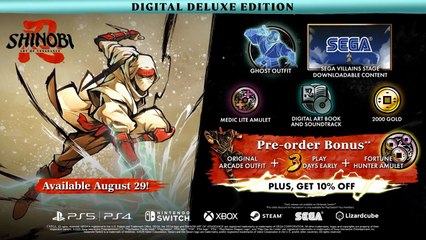 SHINOBI Art of Vengeance Official Desert Stage Introduction Trailer