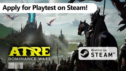 Atre Dominance Wars Official Playtest Announce Trailer