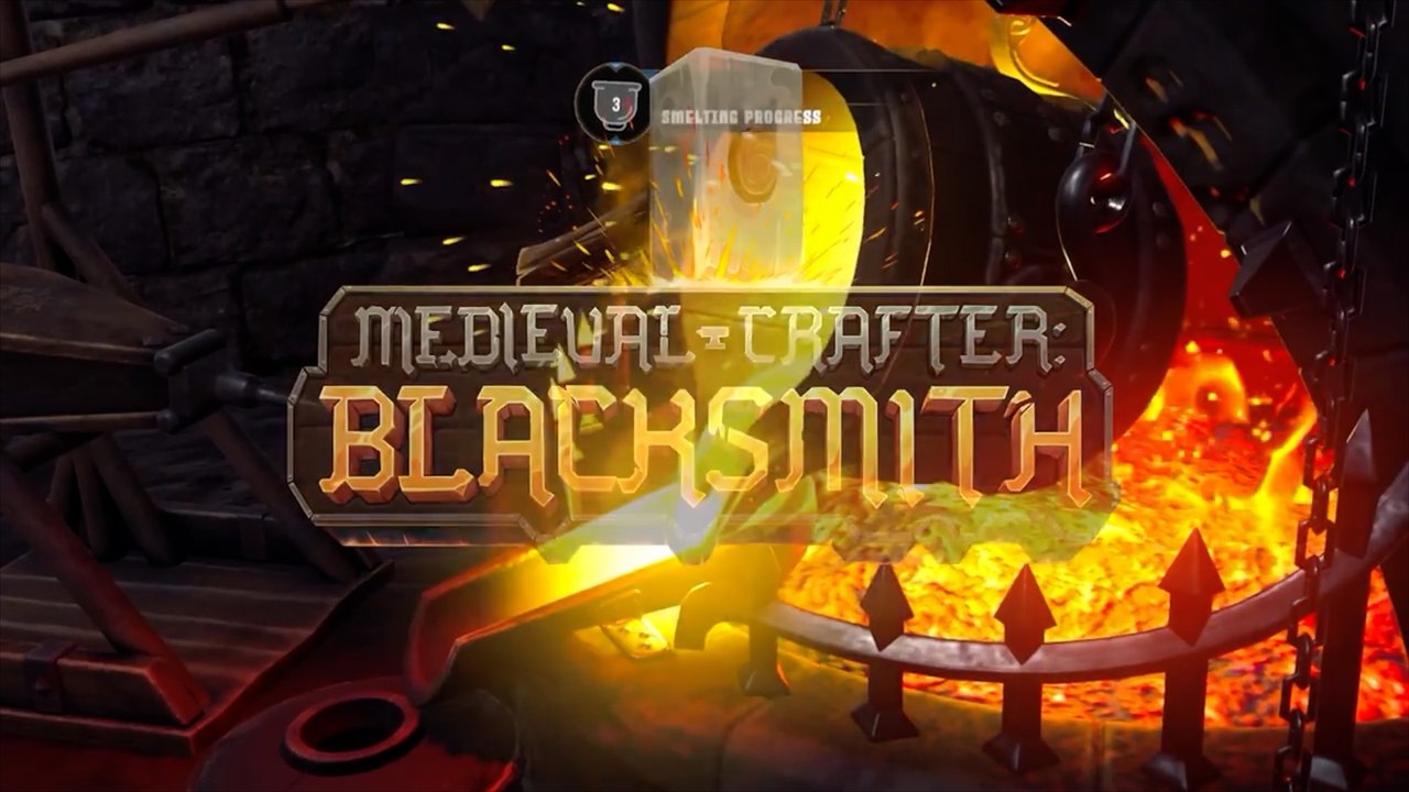 Medieval Crafter Blacksmith Official Early Access Release Date Trailer