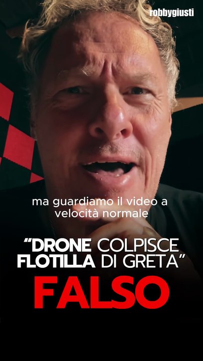 Robby Giusti - MA QUALE DRONE SU "GRETA" (09.09.25)