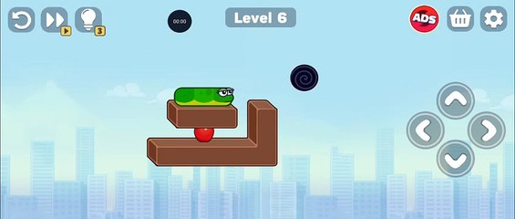 Snake Puzzle Slither To Eat Level 6