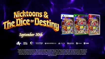 Nicktoons & The Dice of Destiny Official Flame Fatale Reveal Trailer
