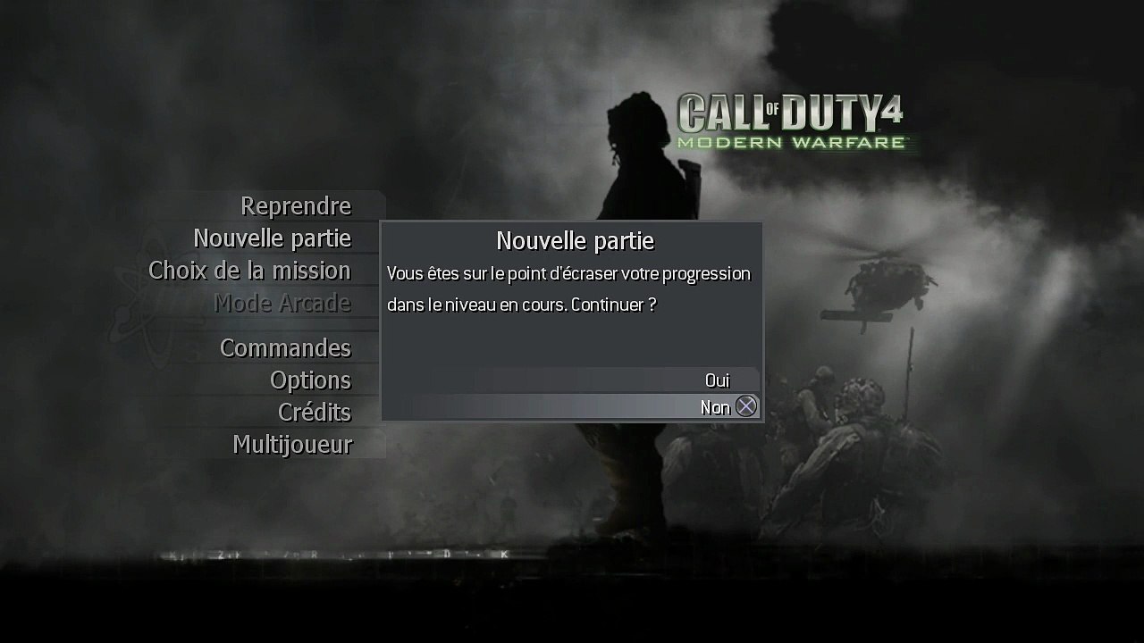 Call of Duty 4: Modern Warfare online multiplayer - ps3