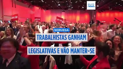 Partido Trabalhista norueguês vence eleições legislativas
