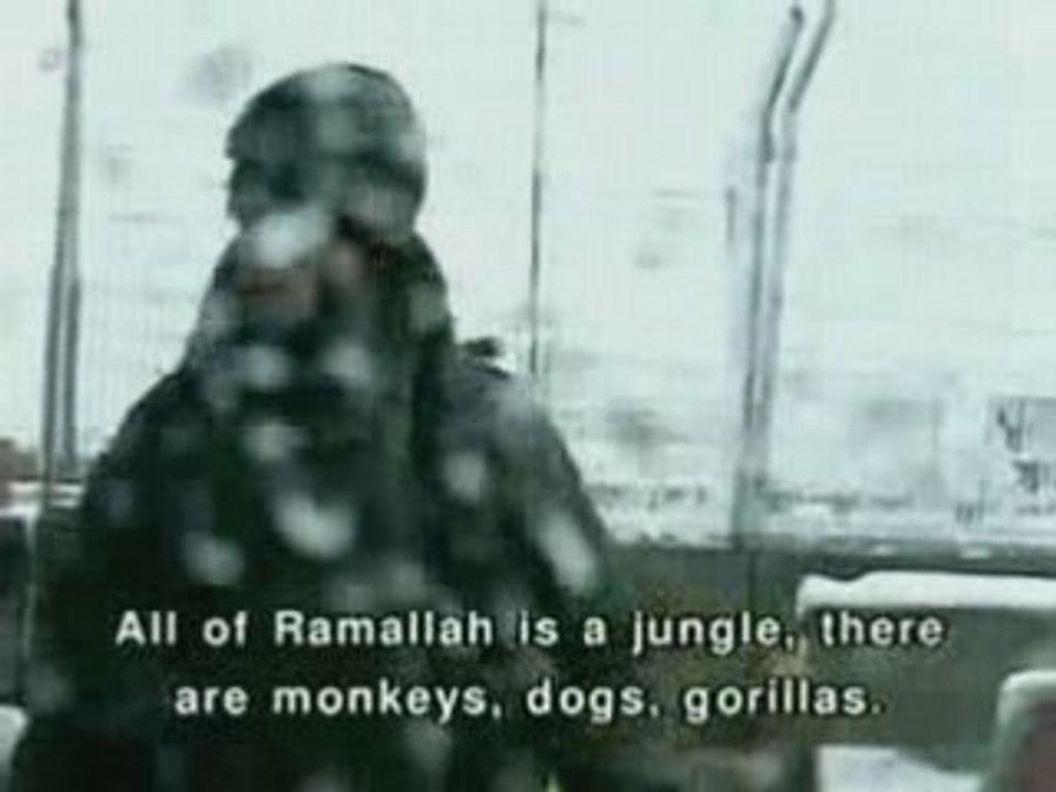 sioniste compare les arabes a des animaux