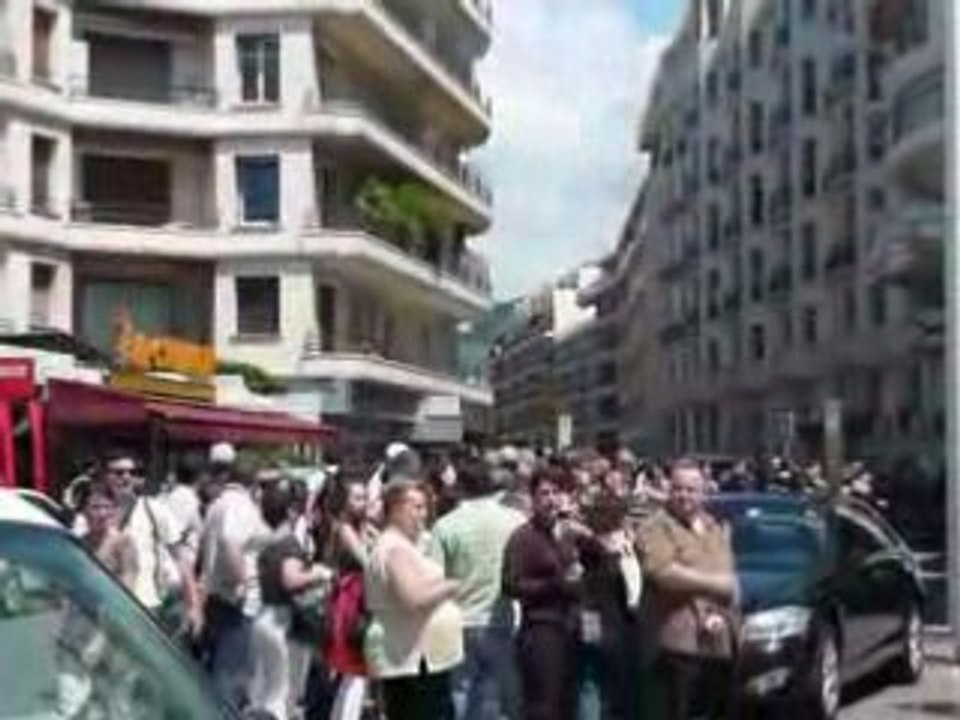 FIF 08 Devant le martinez à Cannes