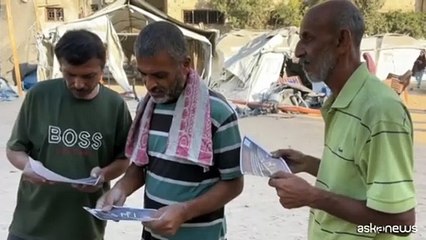 Pioggia di volantini su Gaza, ai residenti: "Andate via"