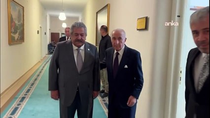 Feti Yıldız'dan Hikmet Çetin'e TBMM'de ziyaret