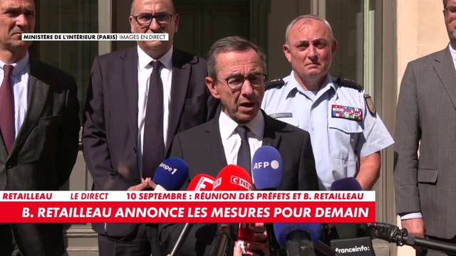 Bruno Retailleau : «Cette journée a été confisquée par les Insoumis et l'ultragauche»