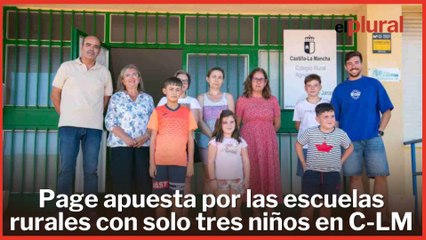 De los 70 colegios cerrados por Cospedal a la apuesta de Page por las escuelas rurales de tres niños
