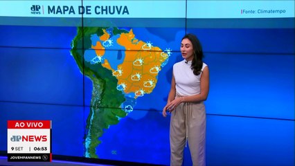 Tempo segue firme e seco no Centro-Sul do Brasil | Previsão do Tempo