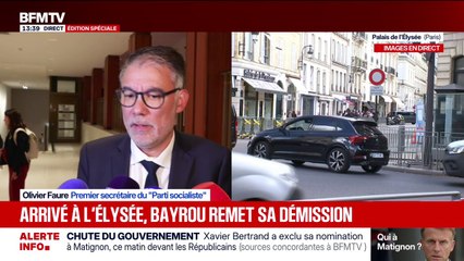 Futur Premier ministre: Olivier Faure (PS) prévient Emmanuel Macron de ne pas "décevoir une fois de trop les Français"