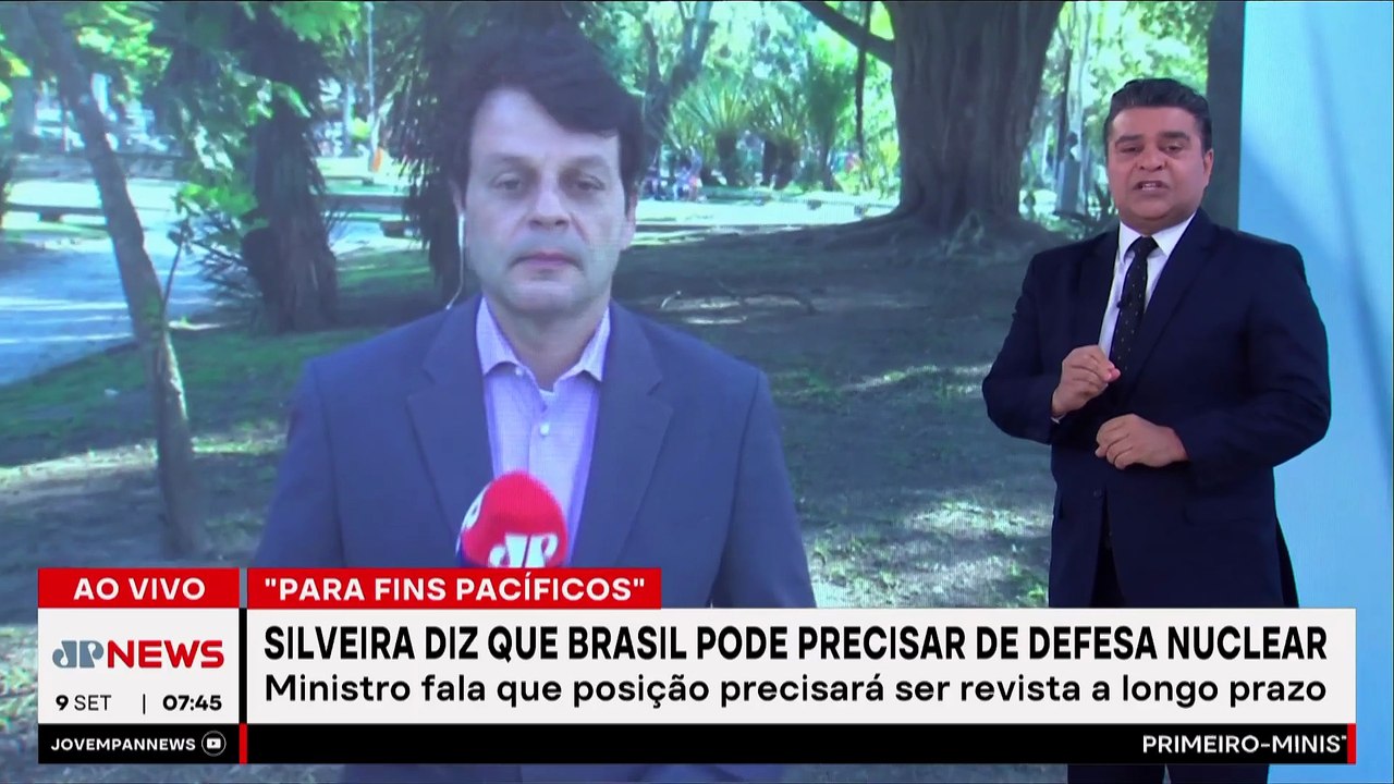 Silveira defende uso de energia nuclear para fins pacíficos