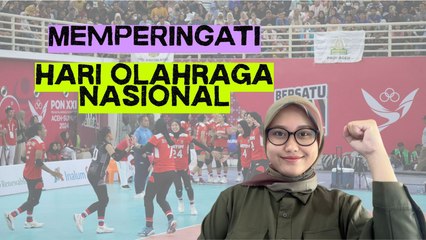 Memperingati Hari Olahraga Nasional