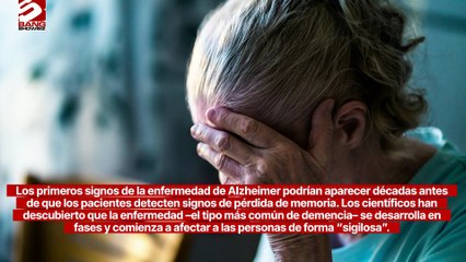 La enfermedad de Alzheimer aparece décadas antes de que los pacientes noten la pérdida de memoria