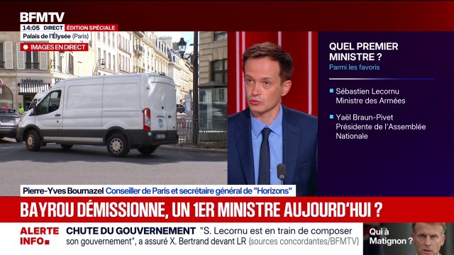 Chute du gouvernement: C'est la stabilité qui va nous permettre d'avancer , déclare Pierre-Yves Bournazel (Horizons)