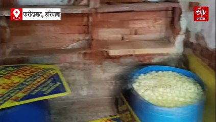 फरीदाबाद में रसगुल्ले के गोदामों पर छापेमारी, जांच के लिए भेजे सैंपल, रिपोर्ट के आधार पर की जाएगी कार्रवाई