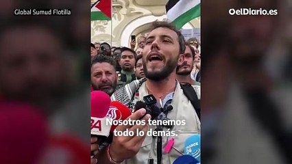 La Flotilla promete continuar con su misión tras el ataque: “El pueblo palestino nunca se rinde y nosotros tampoco”