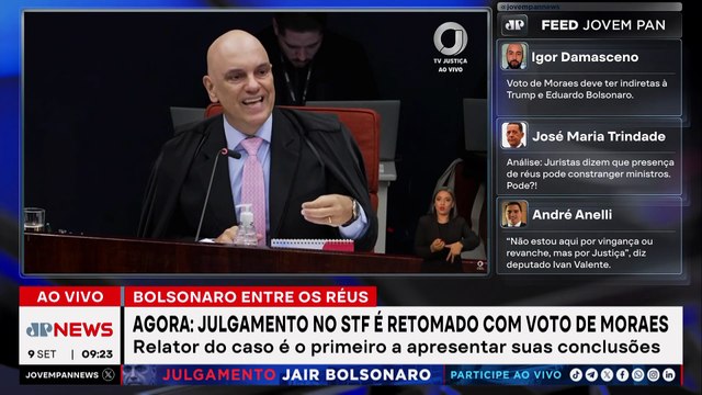 Moraes reforça legalidade da delação de Mauro Cid em julgamento de Bolsonaro