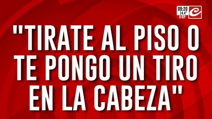 Violento robo a un kiosco queda registrado en las cámaras de seguridad