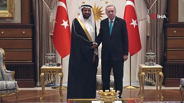 Cumhurbaşkanı Erdoğan, Suudi Arabistan Hac ve Umre Bakanı Rabia’yı kabul etti