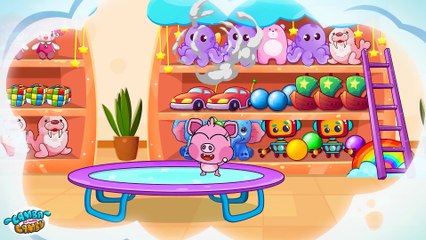 Chicky Dancing with Elep 🎶🤣 | Lamba Lamby | Kids Songs #LambaLamby #KidsSongs #ChickyDance