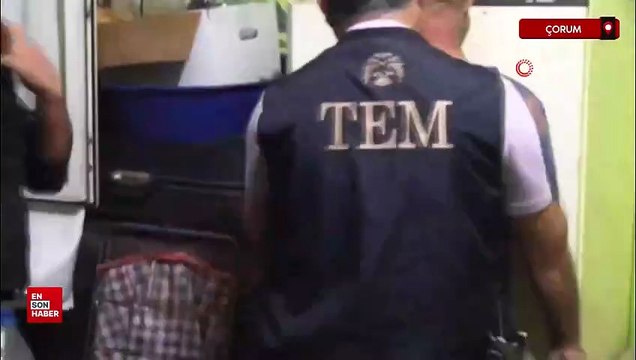 Kırmızı bültenle aranan DEAŞ'lı terörist Çorum’da yakalandı