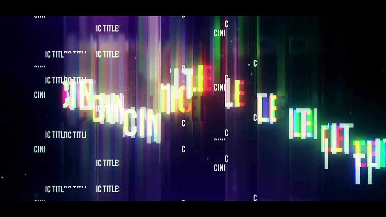 The Distort Cinematic Titles - After Effects Templates - WorldASR.com