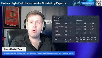 Stock Market Today: Nasdaq, S&P 500 Futures Gain Ahead Of Apple's 'Awe Dropping' Event—Nebius, Fox, Oracle In Focus