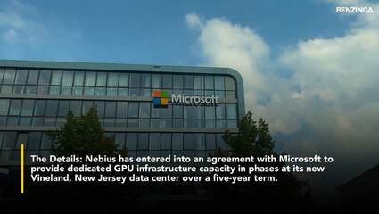 Nebius Stock Soars On $17 Billion Microsoft Contract
