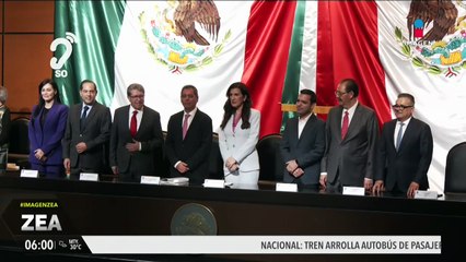 Édgar Amador entrega el Paquete Económico 2026 al Congreso de la Unión