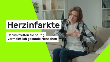 Keine Vorerkrankung: Darum treffen Herzinfarkte häufig vermeintlich gesunde Menschen