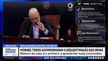 Moraes: “Não é razoável achar normal um general ter uma agenda com anotações golpistas”