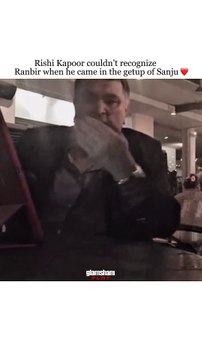 Proof that Ranbir’s acting was so good, even his own dad got bamboozled! #glamsham #bollywood #bollywoodactor #likefatherlikeson #sanju #ranbirkapoor #rishikapoor #methodacting glamsham, bollywood, bollywood actor, like father like son, sanju, ranbir