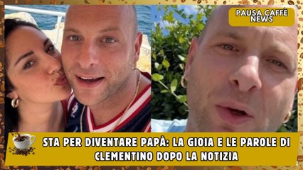 Sta per diventare papà la gioia e le parole di Clementino dopo la notizia