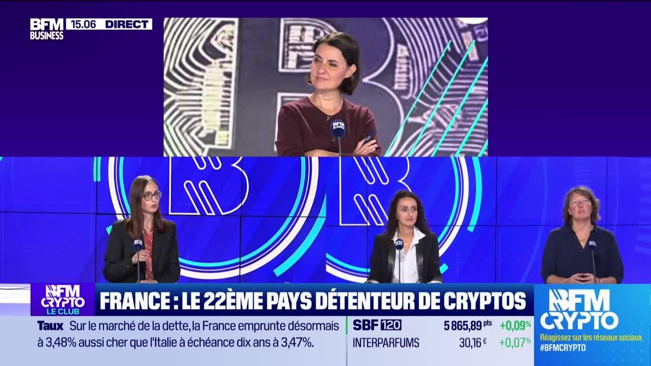 BFM Crypto, le Club : France, le 22ème pays détenteur de cryptos - 09/09