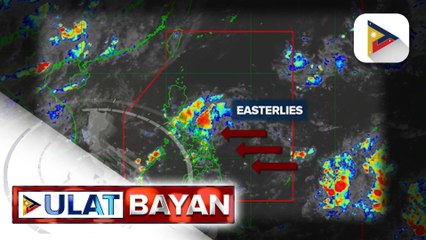 High pressure area at easterly winds, umiiral ngayon sa PAR | ulat ni Ice Martinez