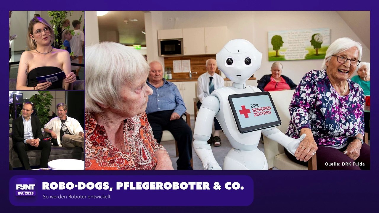 Tech Talk Roboter als Haushaltshilfe