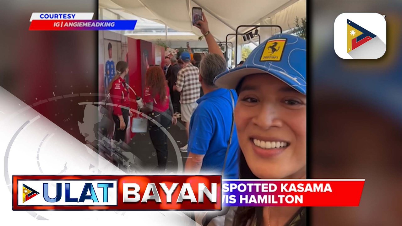 Angie Mead King, spotted kasama si F1 Star Lewis Hamilton | ulat ni Ice Martinez