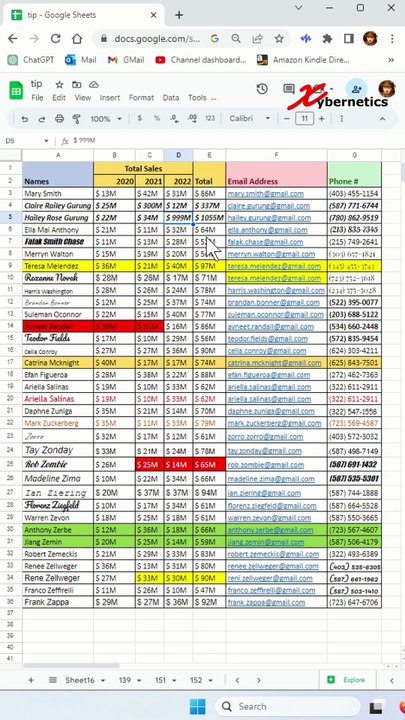 Google Sheet Shortcut: How to Paste Without Formatting - Excel Tips and Tricks