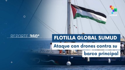 Flotilla humanitaria denuncia ataque contra embarcación