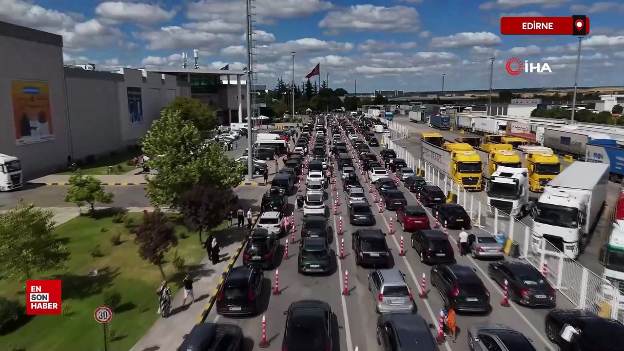 Edirne'de dönüş yolundaki gurbetçi: Her şeyi zorlaştırdılar, eski Almanya yok artık