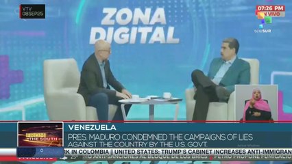 Venezuela: President Maduro condemns campaigns of lies